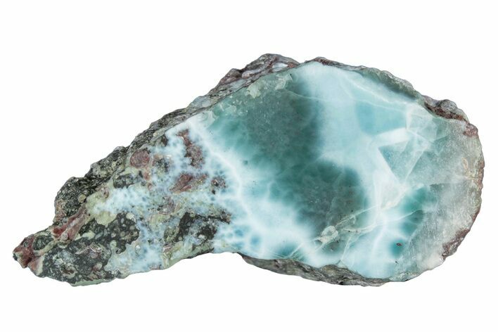 Polished Section of Larimar - Dominican Republic #282494